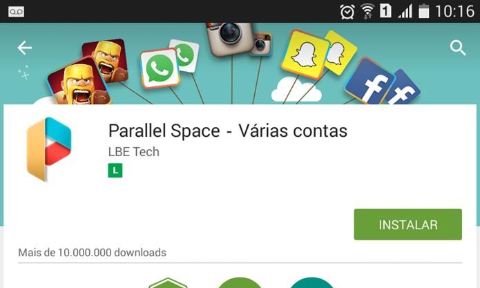 Como usar o Parallel Space e alternar contas de jogos do Android – Parallel  Space